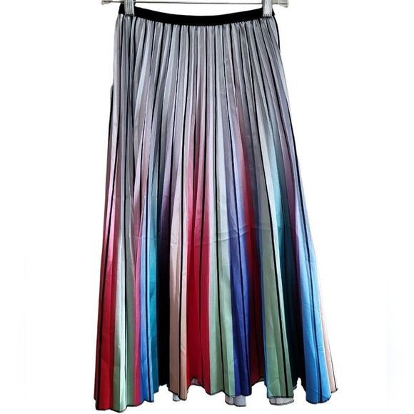 CODIGO Rainbow High Waisted Skirt Sz Small - Picture 2 of 9